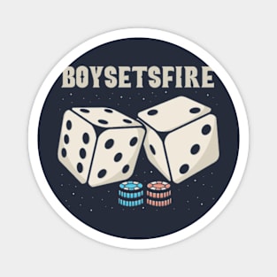 Dice Boysetsfire Magnet